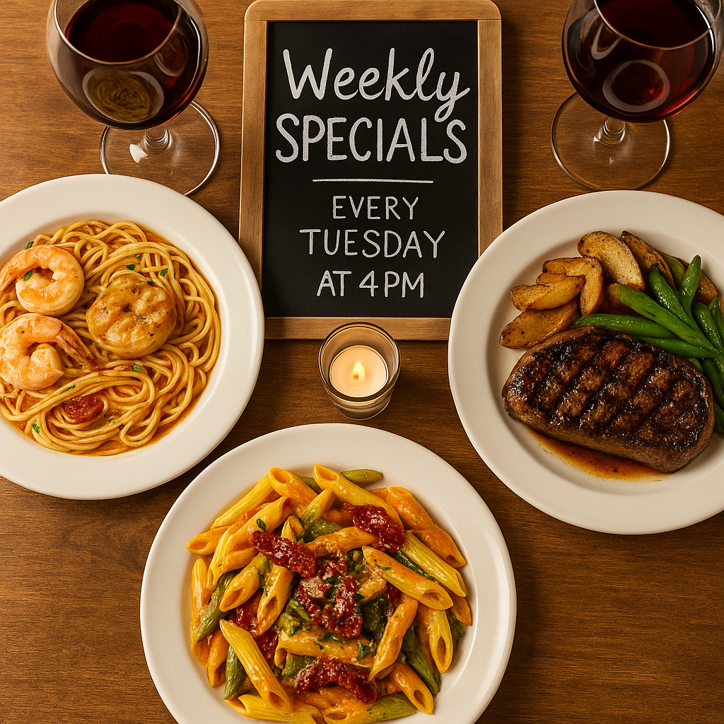 Balagio’s Weekly Specials