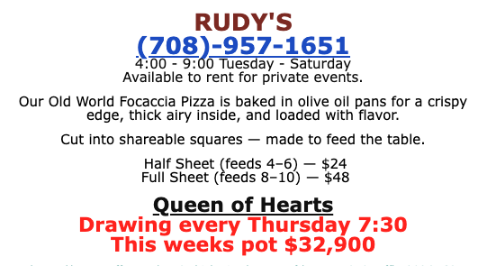 Rudys Queen of Hearts